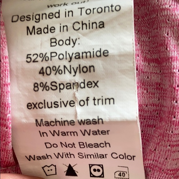 Titika Pink Workout Tank Top - Picture 5 of 5